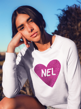 Cargar imagen en el visor de la galería, SUDADERA NEL BLANCA