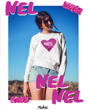 Cargar imagen en el visor de la galería, SUDADERA NEL BLANCA