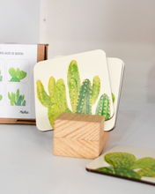 Cargar imagen en el visor de la galería, SET POSAVASOS CACTUS
