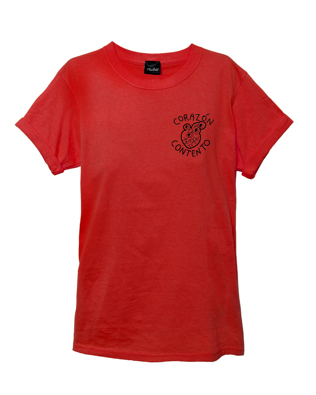 PLAYERA CORAZÓN CONTENTO