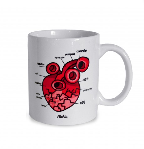 TAZA LO QUE HAY EN MI CORAZÓN